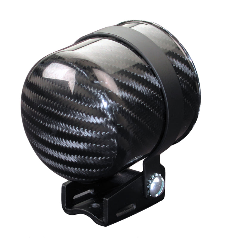 Autometer 52mm Pedestal Gauge Mount w/ Carbon Fiber Cup ST262121