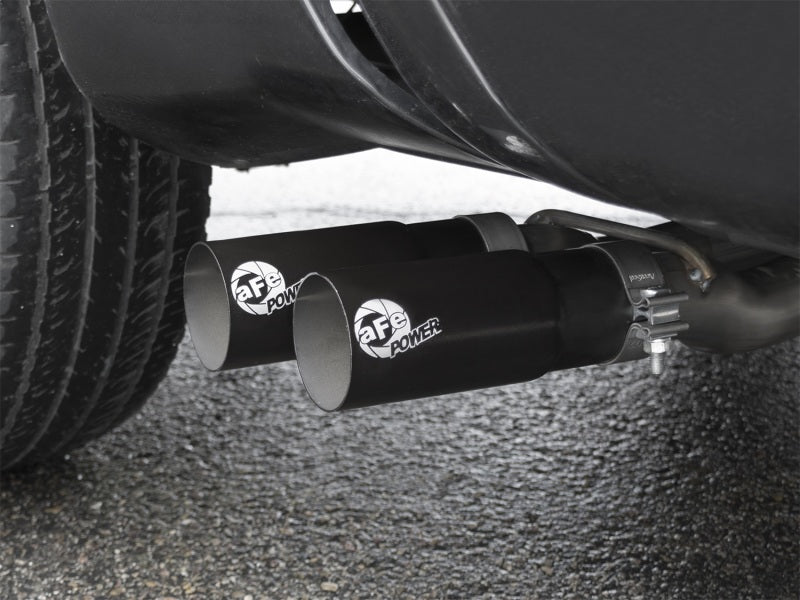 aFe Rebel Series 3in 409 SS Cat-Back Exhaust w/ Black Tips 04-15 Nissan Titan V8 5.6L aFe