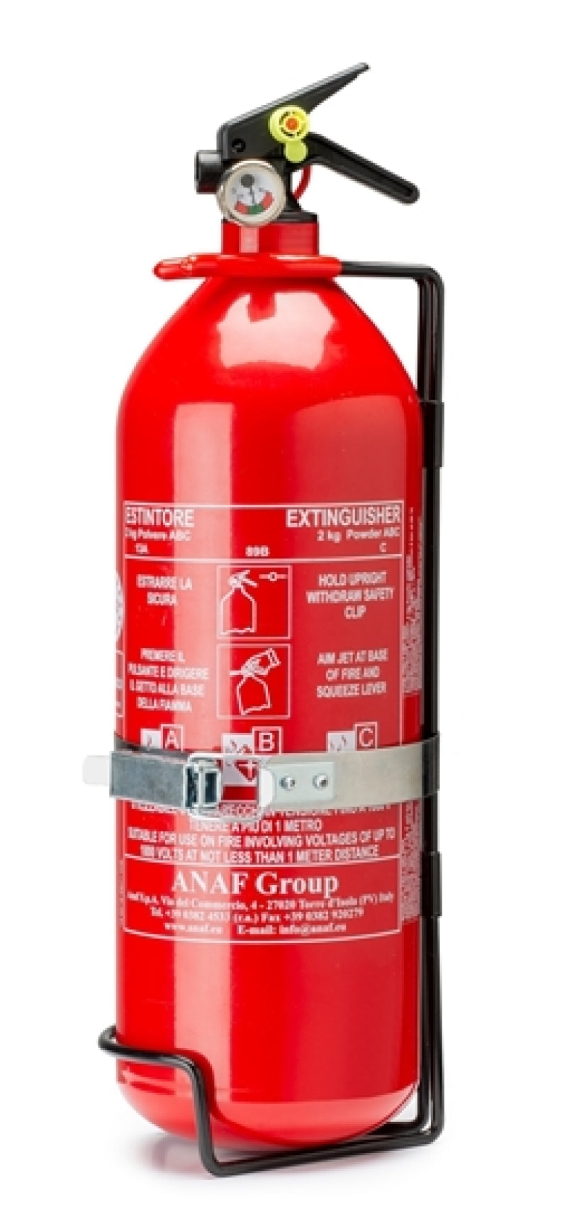 Sparco 2 Liter Handheld Steel Extinguisher - eliteracefab.com