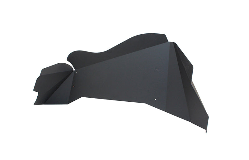 Fishbone Offroad 07-18 Jeep Wrangler JK Aluminum Rear Inner Fenders - Black Powercoat Fishbone Offroad