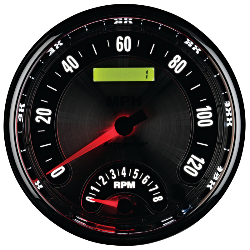 Autometer American Muscle 5in Tach Speedo Combo In-Dash 1295