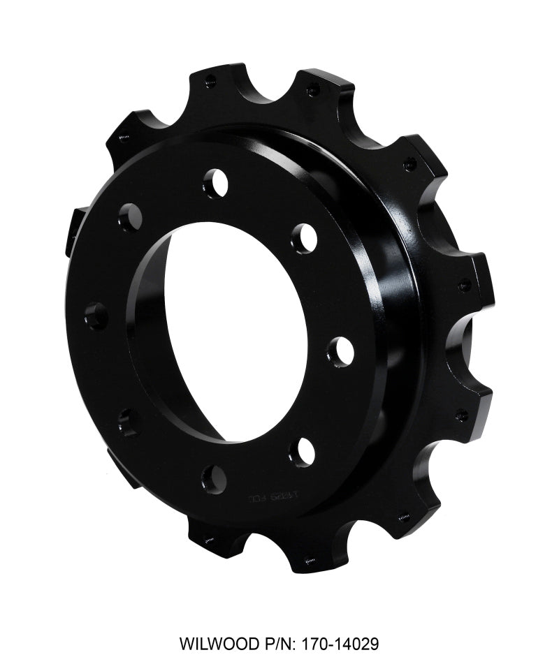 Wilwood Hat-Park Brake 1.91in Offset 8 x 6.50 - 12 on 10.75in Wilwood