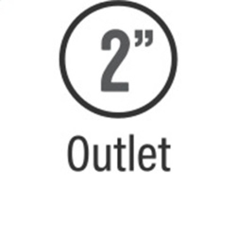 MagnaFlow Muffler Red Pack Series Glasspack 3.5in Rd 22in Body Length 2in/2in Inlet/Outlet Magnaflow