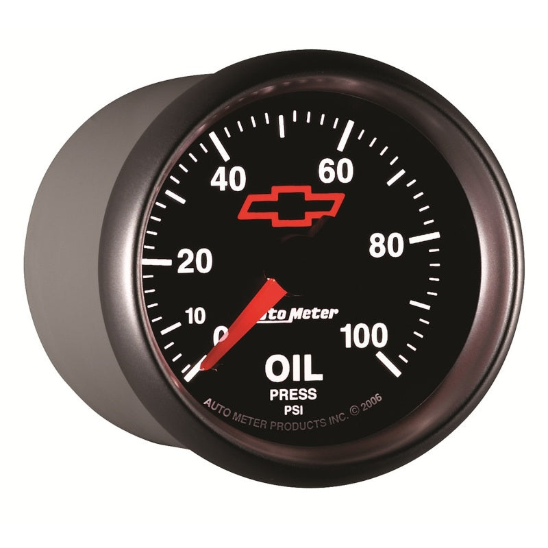 Autometer Sport-Comp II GM 52mm 0-100 PSI Mechanical Oil Pressure Gauge 3621-00406