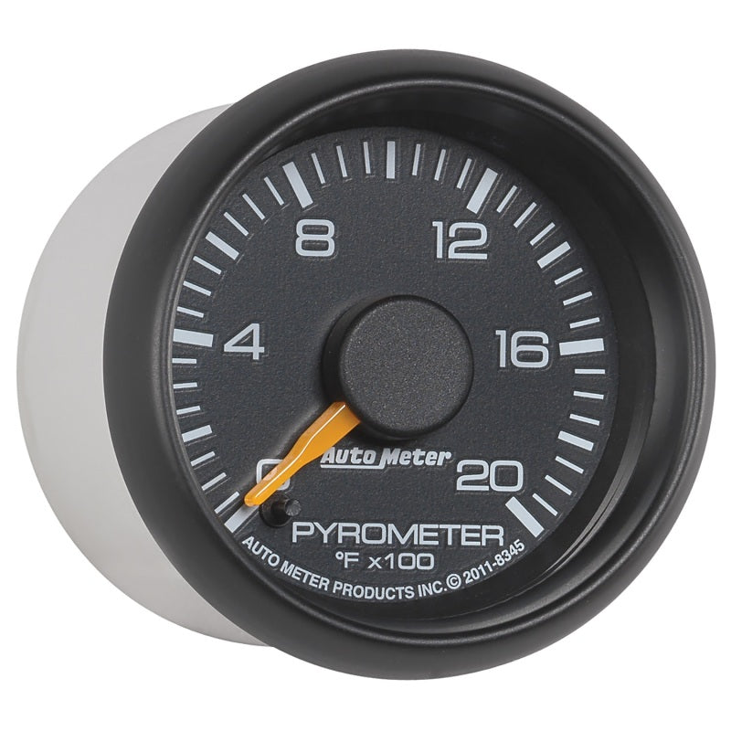 Autometer Factory Match Chevy 2-1/16in FSE 0-2000 Pyro Kit Gauge 8345