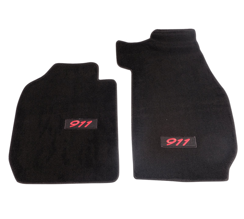 NRG Innovations Porsche 911 Emblem Logo Carpet Floor Mats for 1978-1983 Porsche 911 - 2-Piece – FMR-911