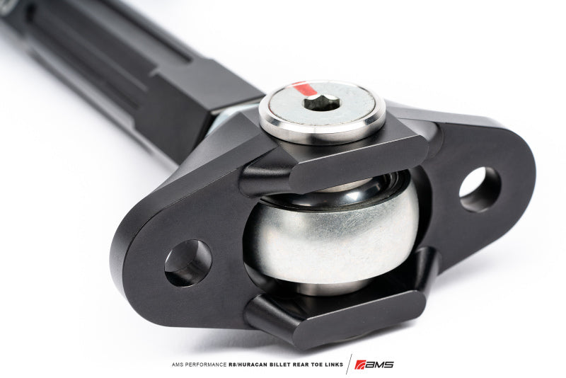 AMS Performance ALP.37.11.0010-1 2017+ Audi R8 RWD/AWD / 2015+ Lamborghini Huracan RWD Only Billet Rear Toe Links