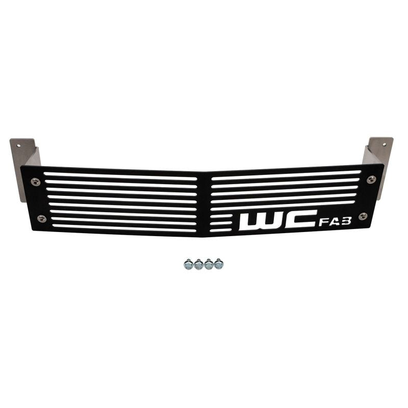 Wehrli 15-19 Chevrolet Silverado HD 6.6L LML/L5P Duramax Bumper Grille - Gloss White Wehrli