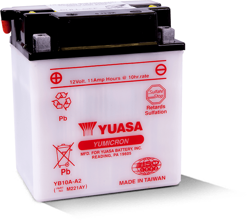 Yuasa YB10A-A2 Yumicron 12 Volt Battery Yuasa Battery