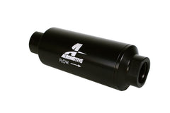 Aeromotive Fuel Filter 10 Micron ORB-12 Microglass Black - eliteracefab.com