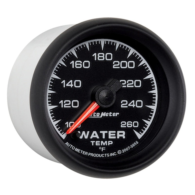 Autometer ES 52.4mm 100-260 deg. F Water Temprature Gauge 5955