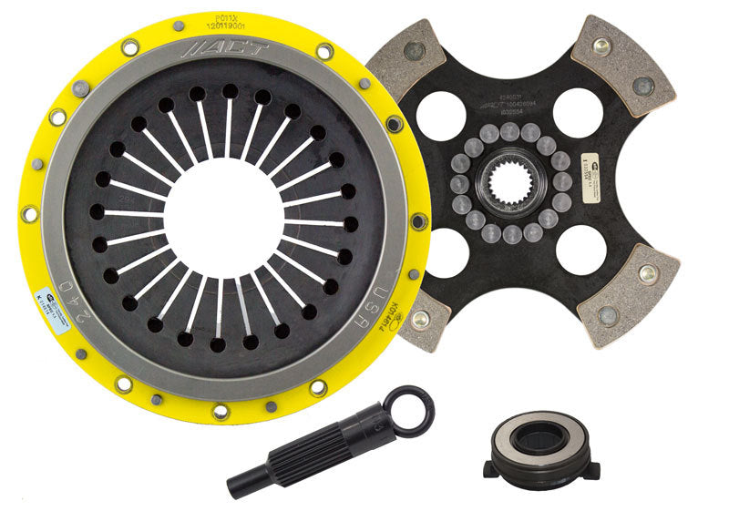 ACT 1991 Porsche 911 XT/Race Rigid 4 Pad Clutch Kit ACT