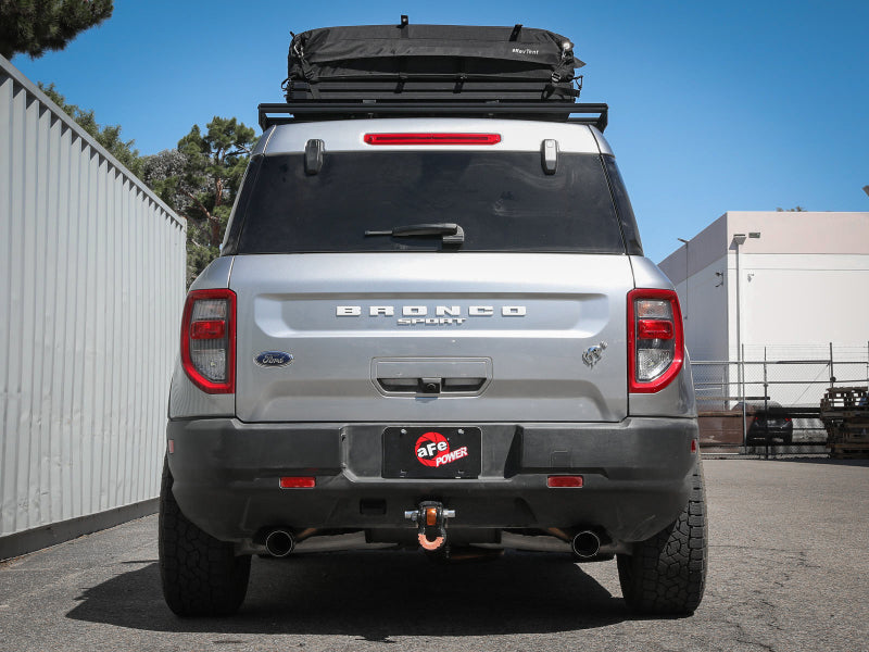 aFe Ford Bronco Sport 21-22 L3-1.5L (t)/L4-2.0L (t) Vulcan Cat-Back Exhaust System- Carbon Tips aFe