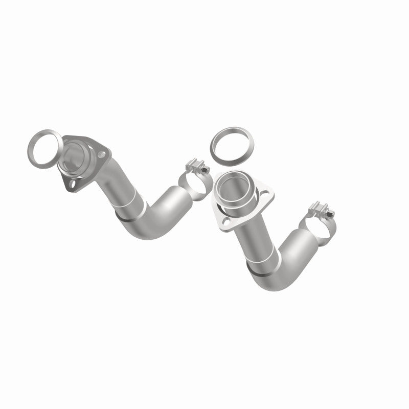 MagnaFlow 66-72 Chevy C10 Pickup V8 2-Piece Front Exhuast Pipe Kit (2in Tubing/Clamps/Inlet Flanges) Magnaflow