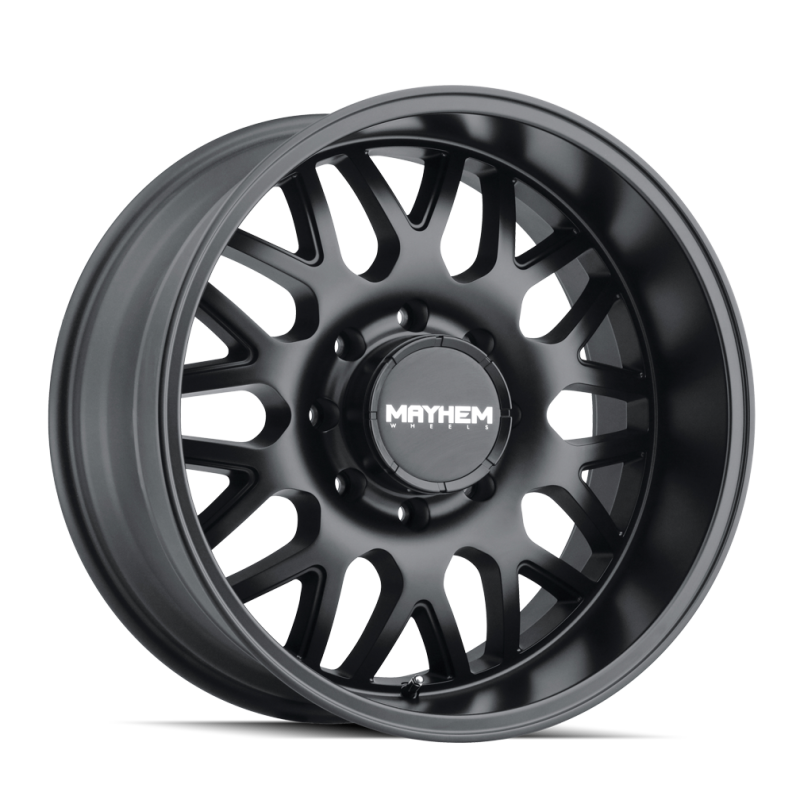 Mayhem 8110 Tripwire 20x10 / 6x139.7 BP / -26mm Offset / 106mm Hub Matte Black Wheel Mayhem