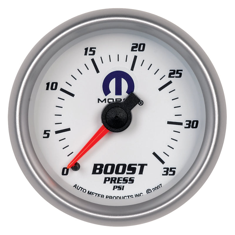 Autometer Mopar 2-1/16in Mechanical 0-35PSI Boost Gauge 880025
