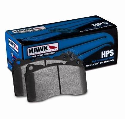 Hawk HP Plus Performance Rear Brake Pads | 2004-2017 Subaru STi - eliteracefab.com
