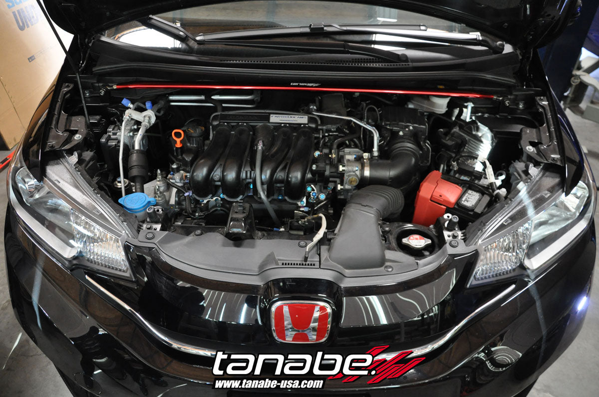 Tanabe Sustec Front Strut Tower Bar 2015 Honda Fit - eliteracefab.com