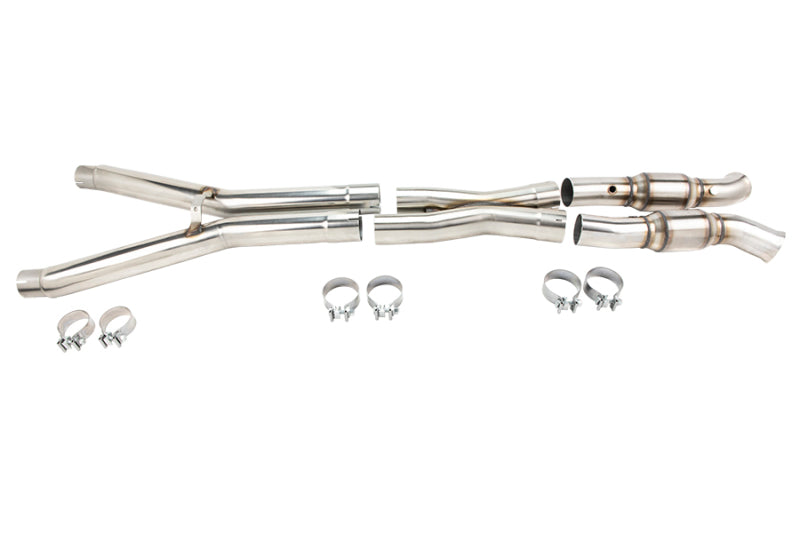 Kooks Headers 2160H432 1-7/8 inch Long Tube Headers with GREEN Catted X Pipe for 2009-2013 Corvette LS3