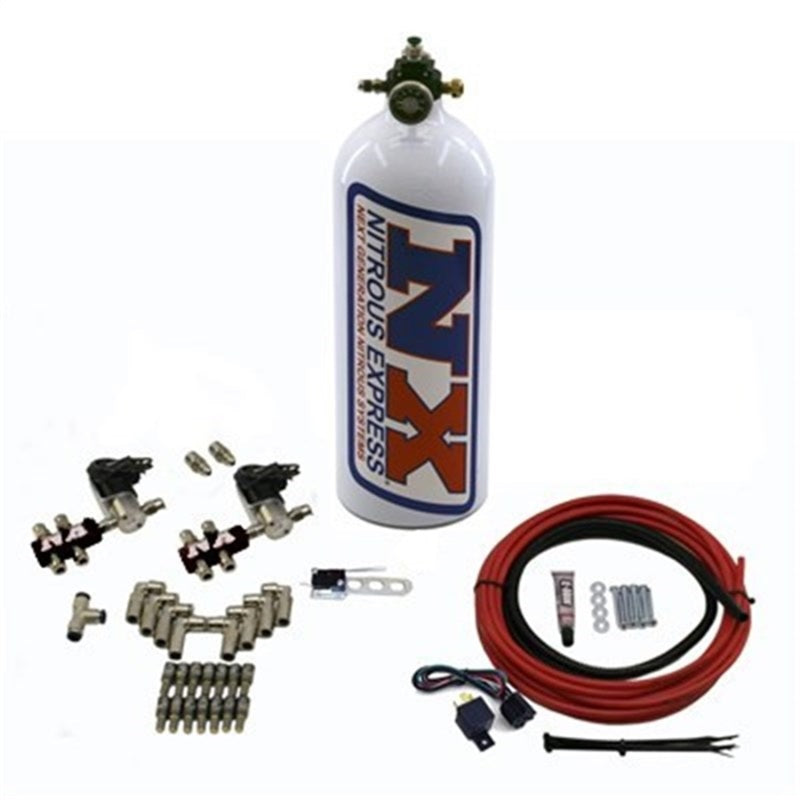 Nitrous Express Pumpless Direct Port Water Methanol, 8 Cylinder, part 15137