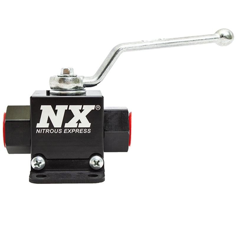 Nitrous Express 1/2" I.D. Lightweight Billet In-Line Valve - 15159
