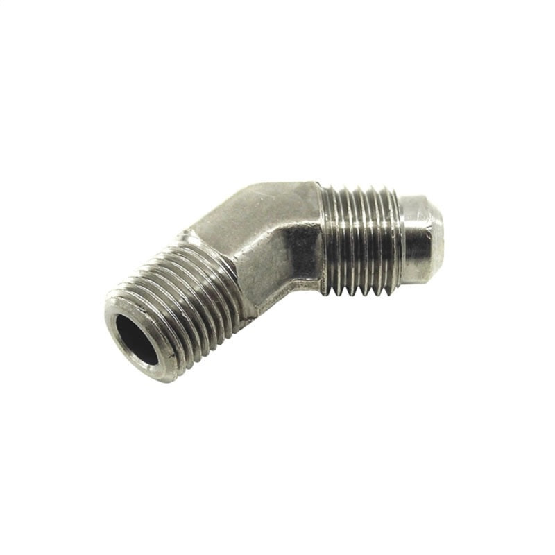 Nitrous Express 4AN Male X 1/4 NPT, 45 Deg - 16092
