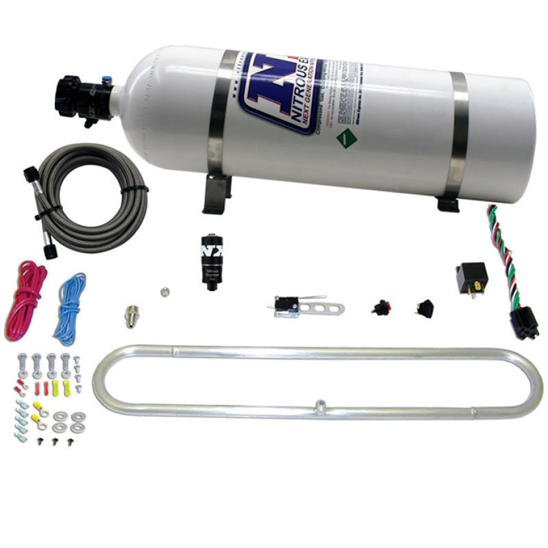 Nitrous Express N-TERCOOLER system w/ 15 lb BOTTLE - 20000-15
