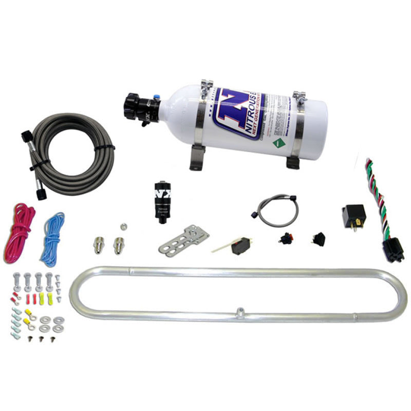 Nitrous Express N-TERCOOLER SYSTEM W/ 5 lb BOTTLE (Remote Mount Solenoid) - 20000R-05