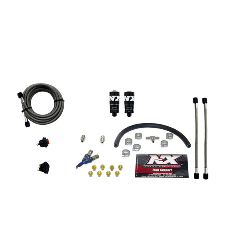 Nitrous Express Hitman EFI Single Nozzle Piranha System (35-50-75 HP ) No Bottle - 20001-00
