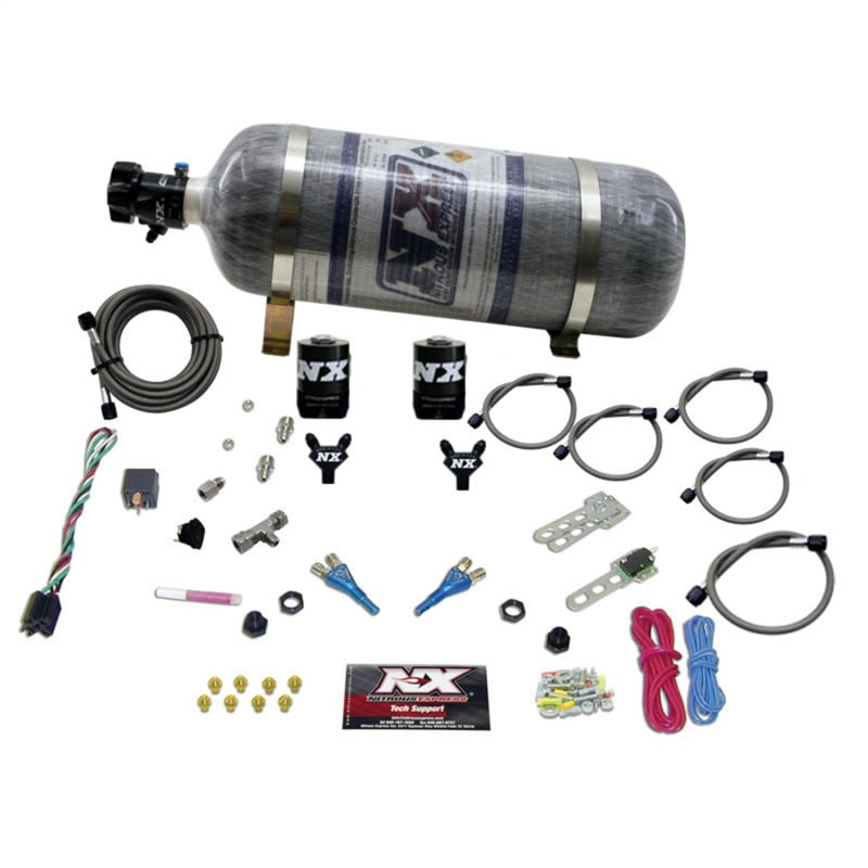 Nitrous Express GM TBI All (50-75-100-125 HP) w/ Composite Bottle - 20218-12