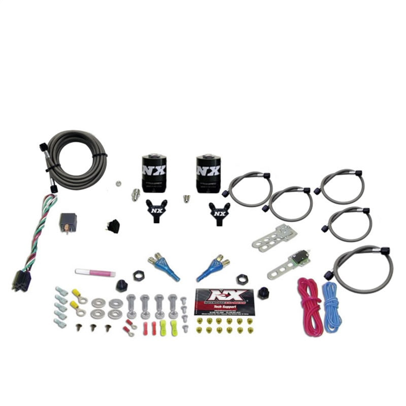 Nitrous Express Dual Nozzle Sport Compact System No Bottle (35-50-75 HP) - 20616-00