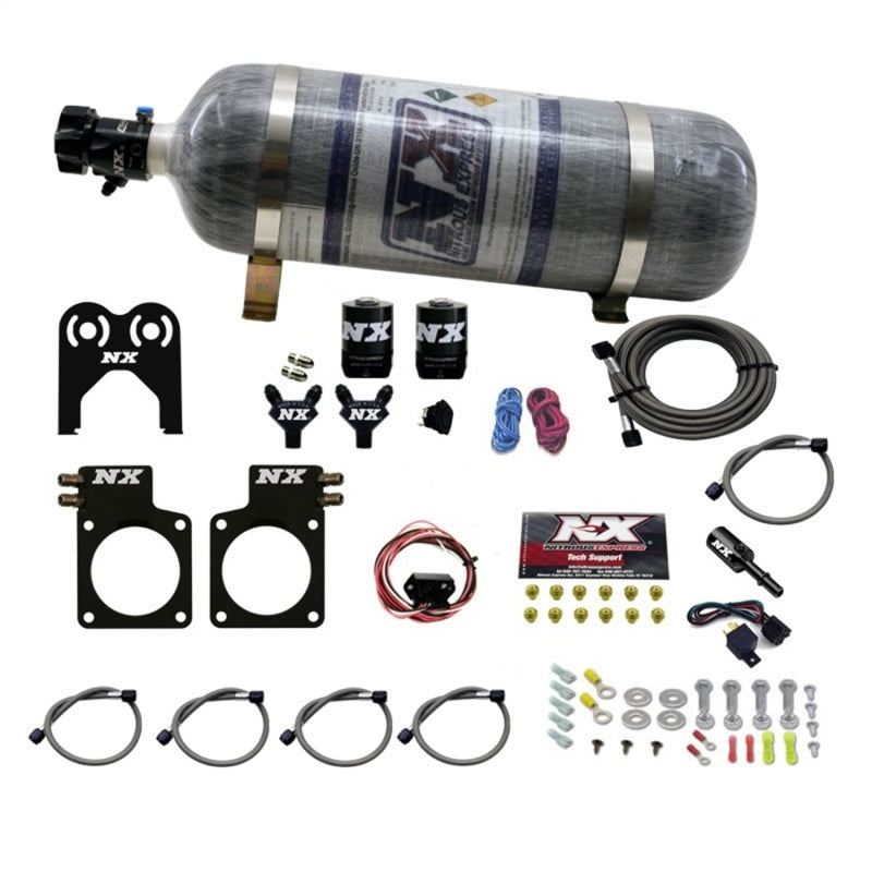 Nitrous Express Nissan Gt-R Nitrous Plate System (35-300 HP) W/ Composite Bottle - 20717-12