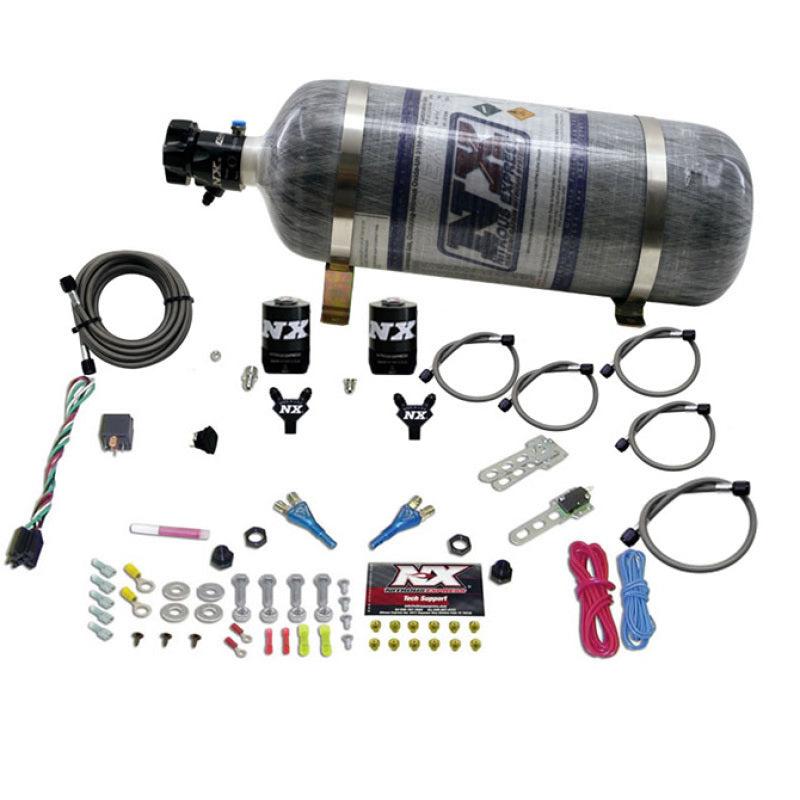 Nitrous Express Bmw EFI All (50-300 HP) Dual Nozzle w/ Composite Bottle - 20816-12