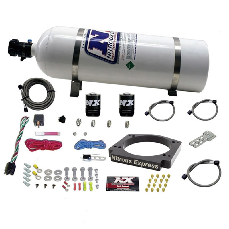 Nitrous Express 112mm Adapter Plate System /15 lb Bottle - 20917-15