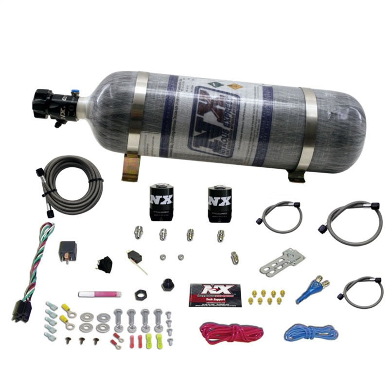 Nitrous Express All Ford EFI Single Nozzle System w/ Composite Bottle - 20922-12