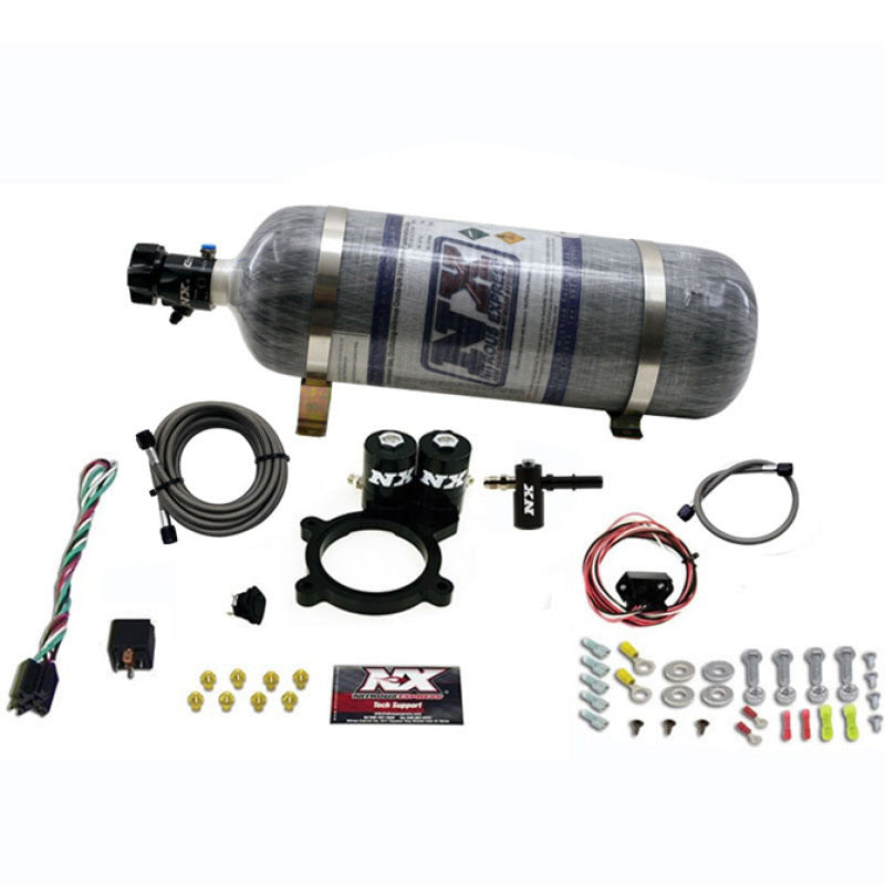 Nitrous Express 2014-Newer GM 5.3L Truck Nitrous Plate System (50-250 HP) W/ Composite - 20936-12