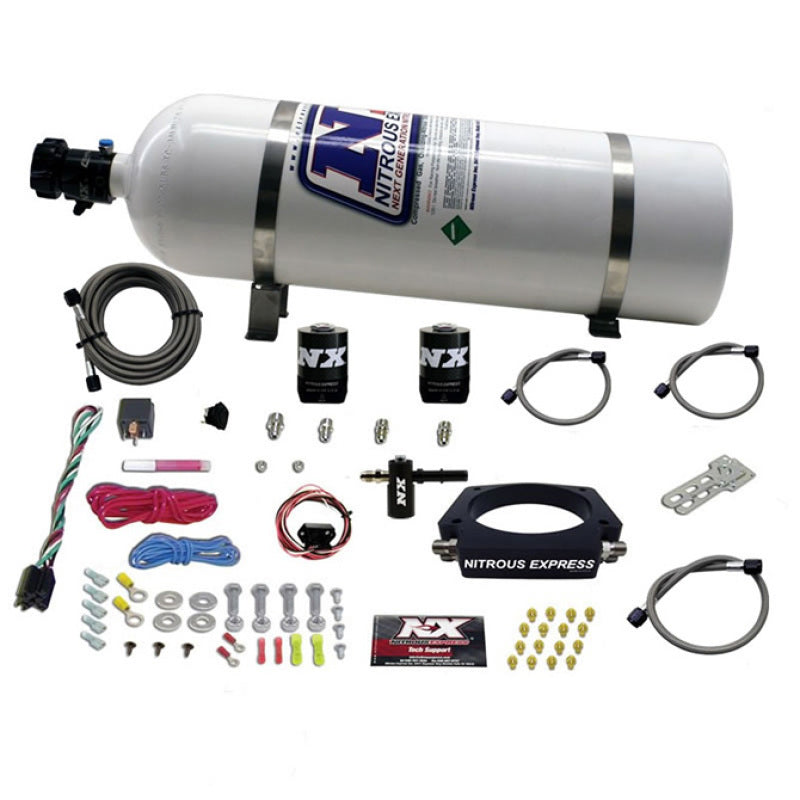 Nitrous Express Lt1 Nitrous Plate System (50-300 HP) W/ 15 lb Bottle - 20938-15