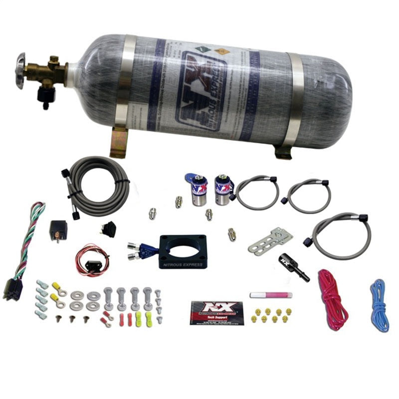 Nitrous Express Dodge Dart 1.4L Turbo Plate System (35-100 HP) w/ Composite Bottle - 20941-12