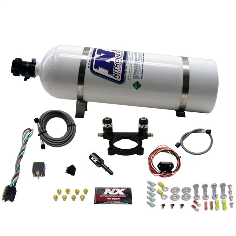 Nitrous Express Dodge Dart 2.0L Plate System (35-100 HP) w/ 15 lb Bottle - 20942-15