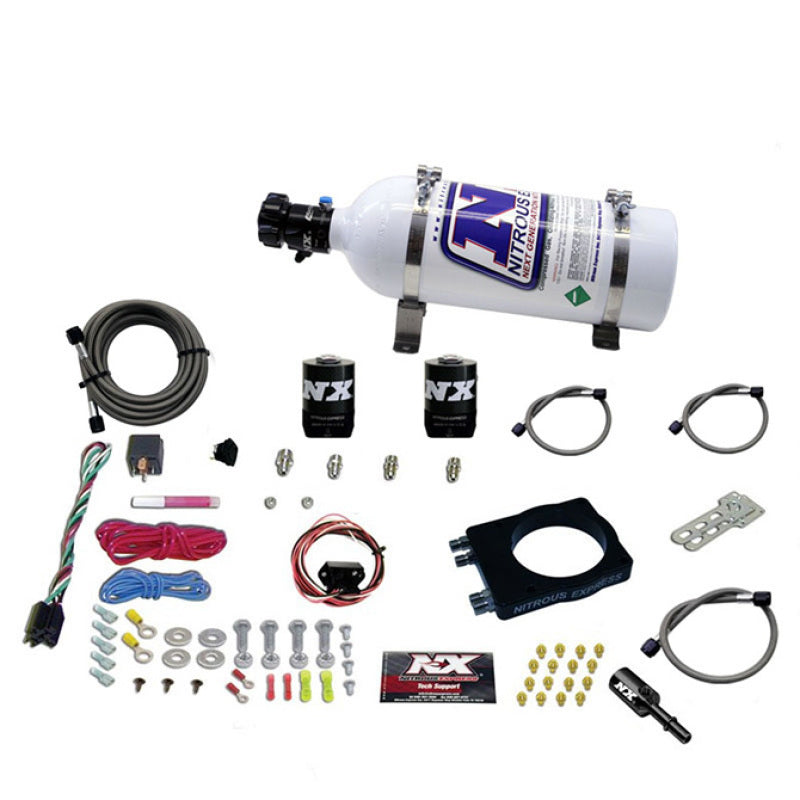 Nitrous Express Dodge Hemi Plate System (50-400 HP) W/ 5 lb Bottle - 20944-05