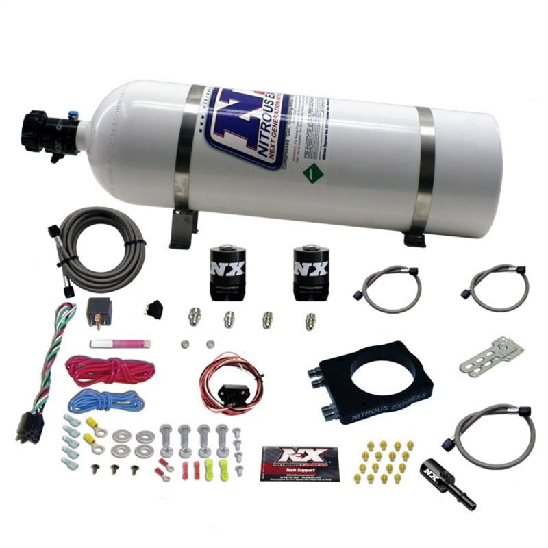 Nitrous Express Dodge Hemi Plate System (50-400 HP) W/ 15 lb Bottle - 20944-15