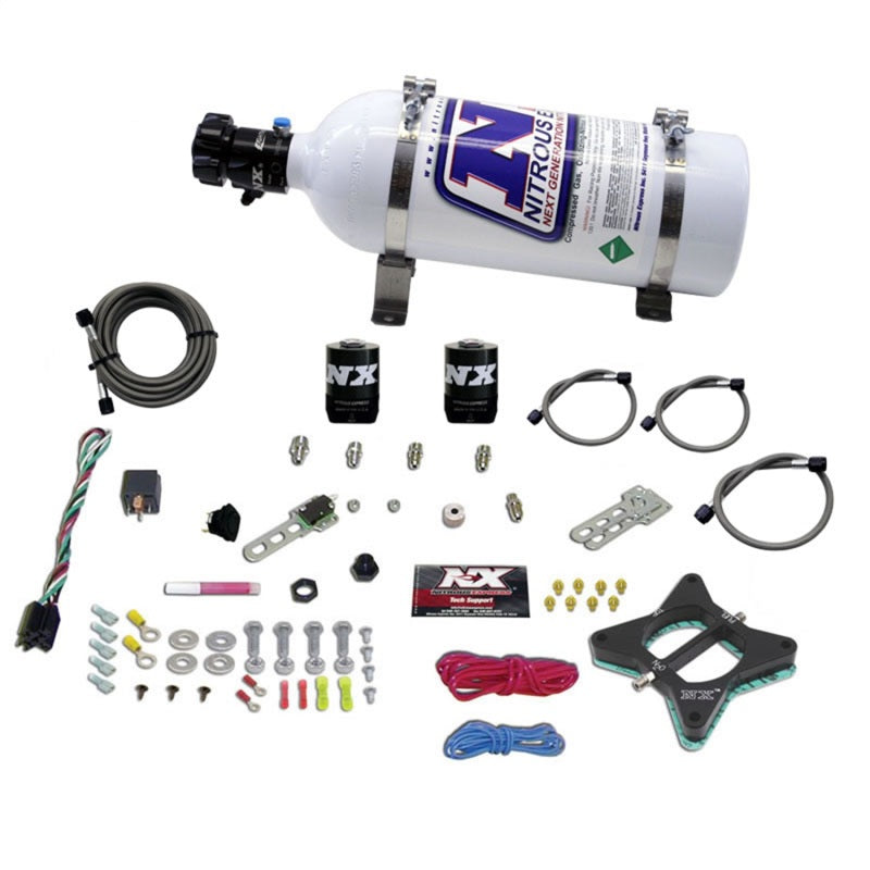 Nitrous Express 4.6L 2 Valve Plate System w/ 5 lb Bottle - 20946-05