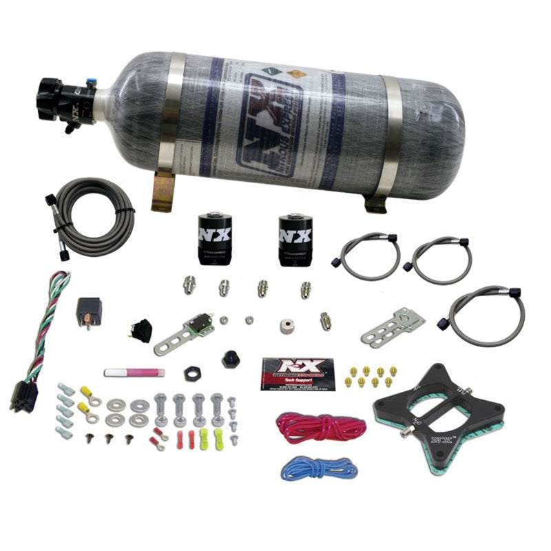 Nitrous Express 4.6L 2 Valve Plate System w/ Composite Bottle - 20946-12