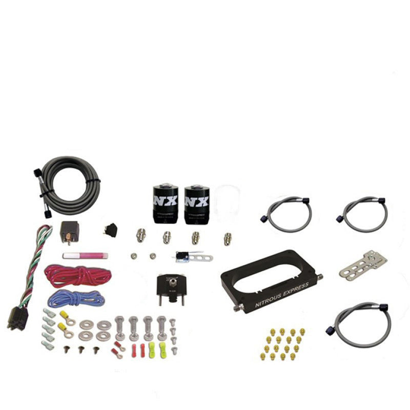 Nitrous Express Ford 4 Valve Nitrous Plate System (50-300 HP) No Bottle, part 20950-00