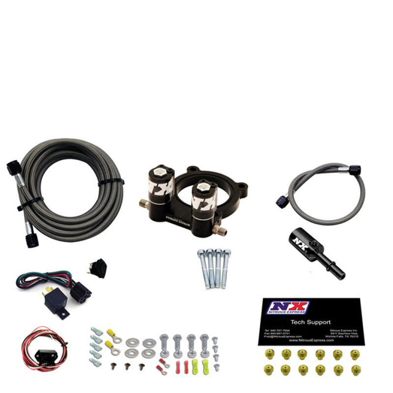 Nitrous Express Ford 4 Cyl Nitrous Plate System-2.3L Ecoboost W/ No Bottle - 20954-00