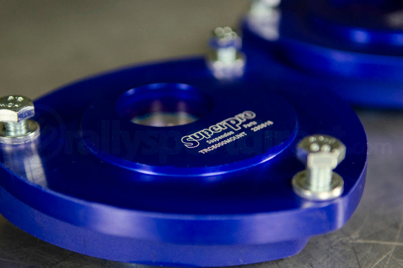 SuperPro 2015 Audi A3 Quattro Premium Front Upper Fixed Camber Offset Strut Mount Set - eliteracefab.com