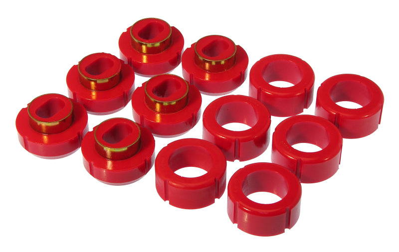 Prothane Body Mount Kit Red 1981-1987 Chevy GMC C/K10-30 2WD & 4WD - 7-108