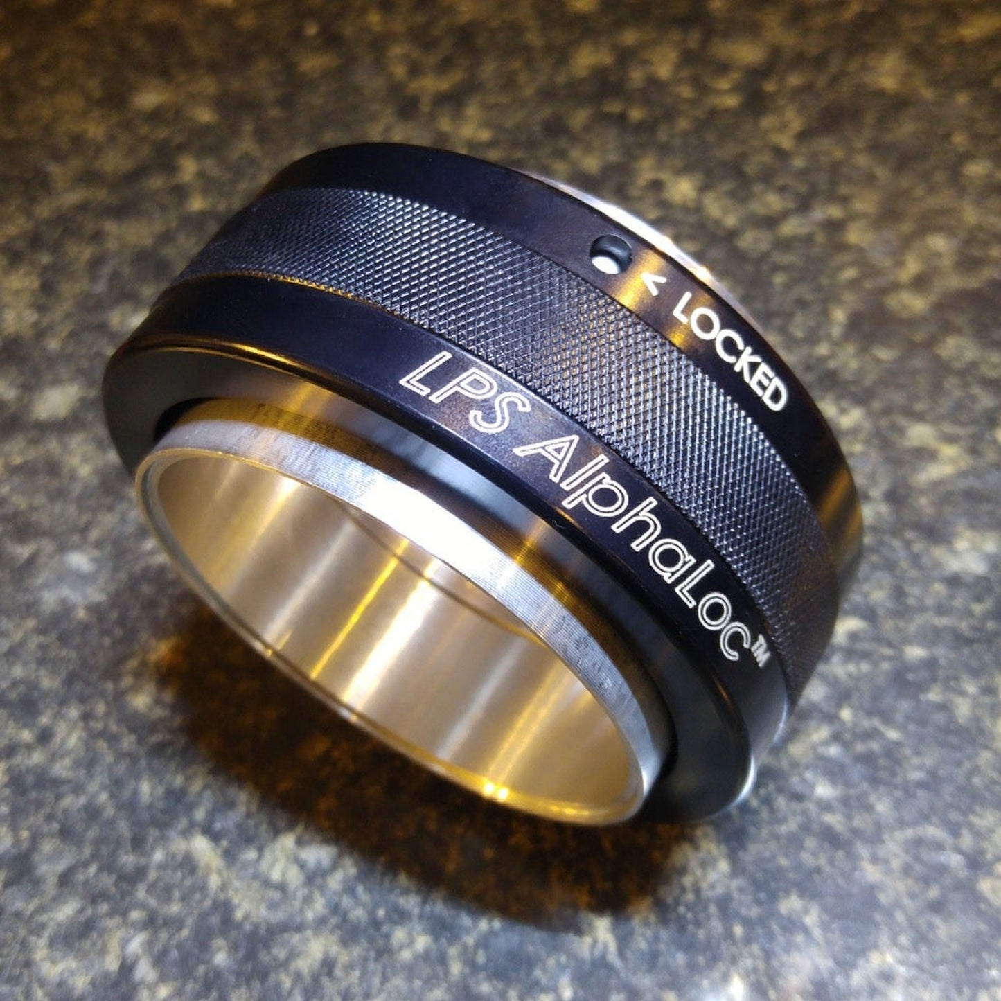 LPS AlphaLoc 4" Black Intercooler and Coolant Tube Coupler - eliteracefab.com