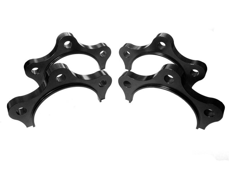 S2000 HALF SHAFT SPACERS - Black - eliteracefab.com