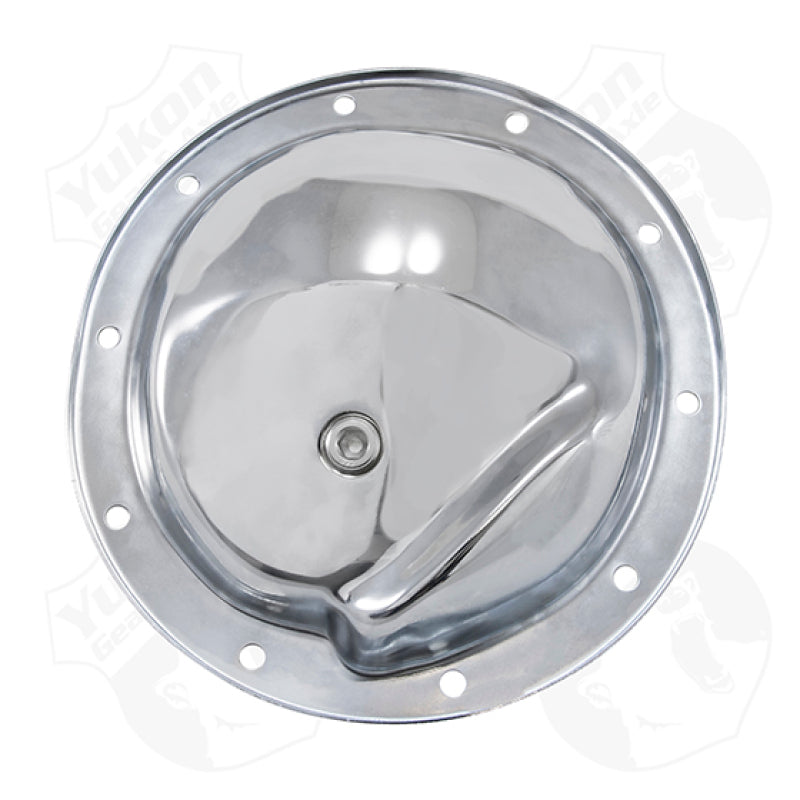 Yukon Gear YP C1-GM8.5-R chrome differential cover for GM 8.2 8.5 and 8.6 rear axles